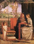 Dante Gabriel Rossetti The infancy of Maria china oil painting reproduction